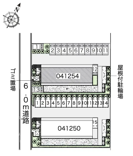 ★手数料０円★羽村市栄町　月極駐車場（LP）